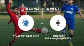 Borussia Mönchengladbach U23 sichert sich knappen Sieg gegen VfL Sportfreunde Lotte