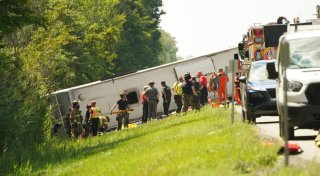 Fünf Tote nach Busunfall nahe der Niagarafälle