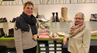 Schuhhaus-Inhaberin in Lübbecke sieht im Internethandel Herausforderung und Chance zugleich