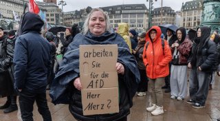 Demos gegen Merz-Äußerung - «Friedrich»-Protestsong