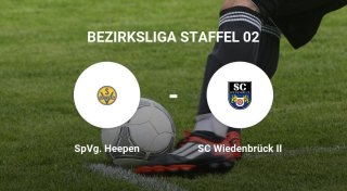 SpVg. Heepen im Match gegen SC Wiedenbrück II deutlich überlegen