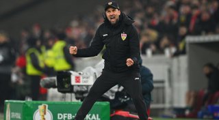 Stuttgart-Coach Hoeneß träumt schon vom Endspiel in Berlin