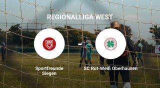 SC Rot-Weiß Oberhausen sichert sich knappen Sieg gegen Sportfreunde Siegen