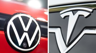 EU-Automarkt: Tesla rutscht weiter ab - VW im Aufwind