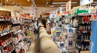 Nach Absturz von Lüftungsrohr in Lemgoer Rewe-Markt: Strafanzeige gestellt