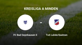 TuS Lahde/Quetzen ergibt sich FC Bad Oeynhausen II