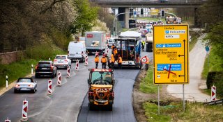 Die B61 in Herford ist wieder komplett frei - ein Wermutstropfen bleibt