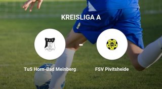 TuS Horn-Bad Meinberg im Spiel gegen FSV Pivitsheide deutlich dominierend