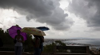 Unwetter erreicht Balearen: Starker Regen auf Mallorca
