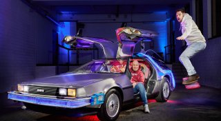 „Zurück in die Zukunft“: Legendärer DeLorean kommt nach Paderborn