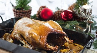 Mit Bierflasche im Bauch: So geht Gans einfach