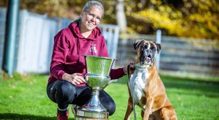 Bielefelder Familienhund ist Profisportler: Boxer Calito hat ein besonderes Hobby