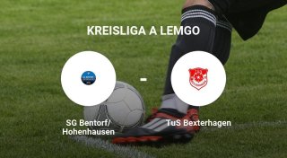 Erfolg für TuS Bexterhagen gegen SG Bentorf/Hohenhausen