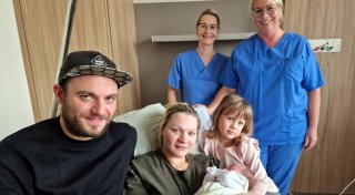 Dreifaches Babyglück im neuen Jahr in den Herforder Krankenhäusern