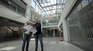 Mit vielen Fotos: Jetzt geht die Sanierung im Bad Oeynhausener Lenné-Karree richtig los