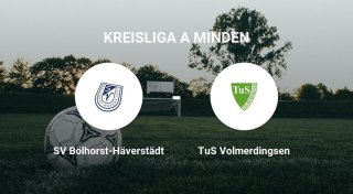 TuS Volmerdingsen sichert sich knappen Erfolg gegen SV Bölhorst-Häverstädt