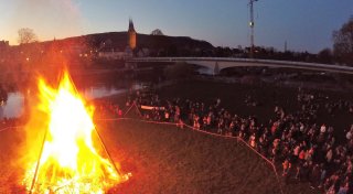 Hier finden die Osterfeuer 2025 im Kreis Höxter statt