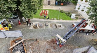 Arbeiter im Krankenhaus verstorben: Sturz durch Decke auf Baustelle in Steinheim