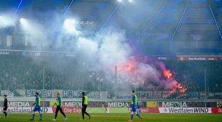 SCP-Fan geschubst: Paderborner Gericht verhängt Bewährungsstrafe für Rostock-Anhänger