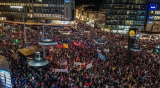 Demo in Bielefeld am Samstag: Jahnplatz über Stunden gesperrt