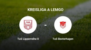 TuS Lipperreihe II verbucht knappen Sieg gegen TuS Bexterhagen