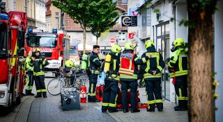 Küchenbrand, während Mieter verreist sind - Wohnung in Herforder City unbewohnbar