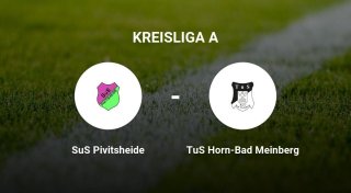 TuS Horn-Bad Meinberg erringt knappen Sieg gegen SuS Pivitsheide
