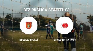 Türkischer SV Horn kassiert gegen Spvg 20 Brakel
