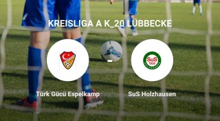 SuS Holzhausen sichert sich knappen Sieg gegen Türk Gücü Espelkamp