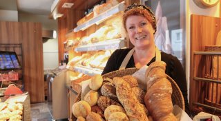 Bäckerei Kloke in Paderborn: Regina Peters möchte das Handwerk attraktiv machen