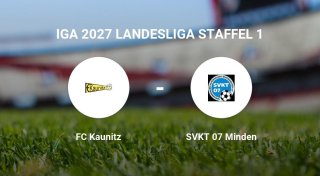 Enger Ausgang für SVKT 07 Minden gegen FC Kaunitz