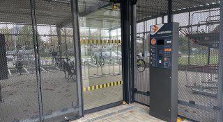Weniger als 20 von 128 Plätzen belegt: Holpriger Start für Fahrradparkhaus in Kirchlengern
