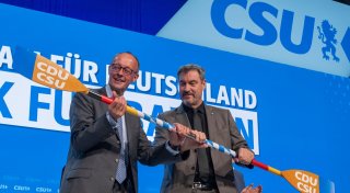 Friedrich Merz an die CSU: Es darf nicht „heute Hü, morgen Hott heißen“