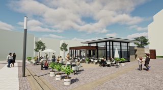 Neues Marktplatz-Café: Wann die Bauarbeiten in Warburg starten