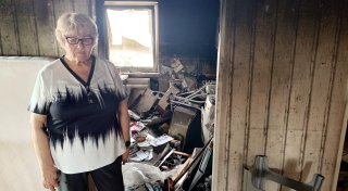 Alles verloren: Rentnerin aus Bünde steht nach Küchenbrand vor dem Nichts