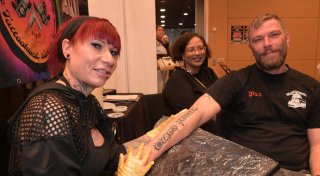 Bei der Tattoo-Convention in Höxter wird die Haut zur Leinwand