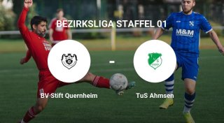 TuS Ahmsen ergibt sich der BV Stift Quernheim