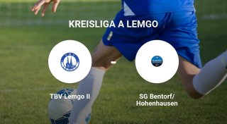 TBV Lemgo II bietet SG Bentorf/Hohenhausen Paroli