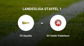 Der FC Kaunitz gegen das Team des SV Heide-Paderborn