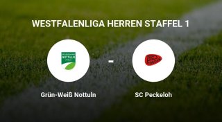 Grün-Weiß Nottuln erringt knappen Sieg gegen SC Peckeloh