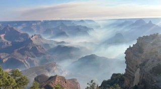 Grand-Canyon-Nationalpark wegen Feuers teilweise evakuiert