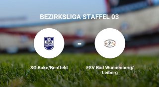 Das Spiel zwischen der SG Boke/Bentfeld und dem FSV Bad Wünnenberg/Leiberg endet unentschieden