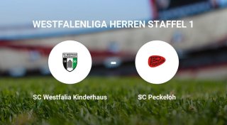 SC Peckeloh verliert gegen SC Westfalia Kinderhaus