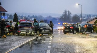 Unzählige Glatteisunfälle im Süden Deutschlands