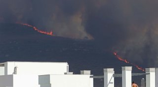 Toter bei Waldbrand in der Nähe von Madrid