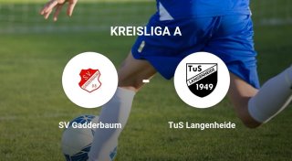 Enger Ausgang für SV Gadderbaum gegen TuS Langenheide