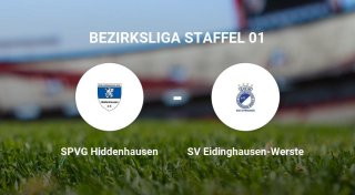 Remis im Duell zwischen dem SPVG Hiddenhausen und dem SV Eidinghausen-Werste