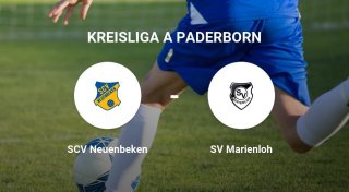 Knappes Scheitern für SV Marienloh gegen SCV Neuenbeken