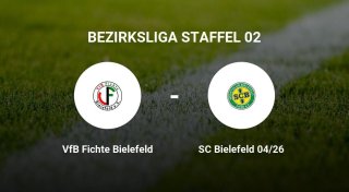 SC Bielefeld 04/26 erfährt bittere Niederlage gegen VfB Fichte Bielefeld
