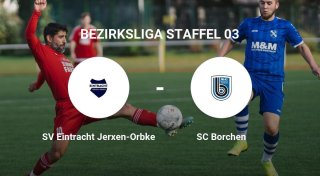 SC Borchen jubelt über überwältigenden Auswärtssieg über SV Eintracht Jerxen-Orbke